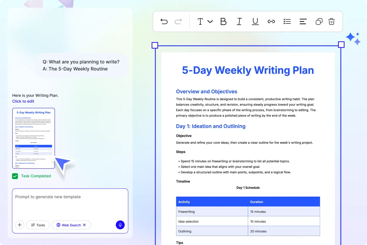 Free AI Writing Plan Generator, AI Writing Plan Maker Online [ No Signup ]
